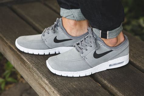 Nike SB Stefan Janoski Max Leather Cool Grey 